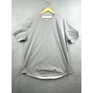 Bylt Premium Basics Performance T Shirt Mens Gray Short Sleeve Shirt Large